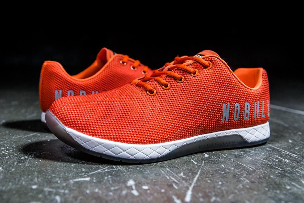 Trainers NOBULL Homme Orange - Chaussures NOBULL Superfabric,France (8310-IUHOZ)